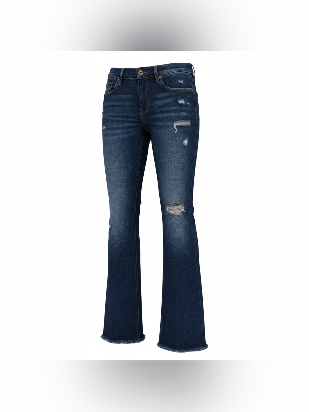 BLANKNYC Low Rise Flared Jeans Women’s Size 26 Dark Wash Stretch Y2K Denim